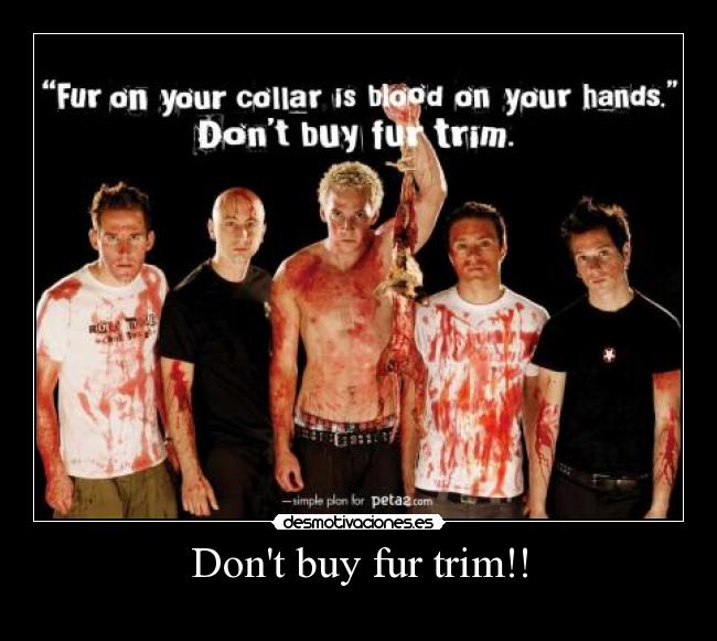 Dont buy fur trim!! - 
