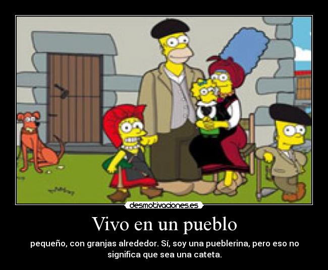 Vivo en un pueblo - 