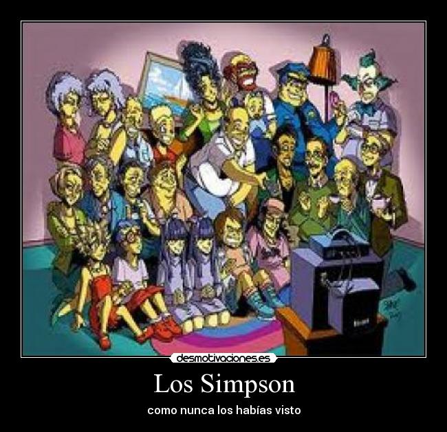Los Simpson - como nunca los habías visto