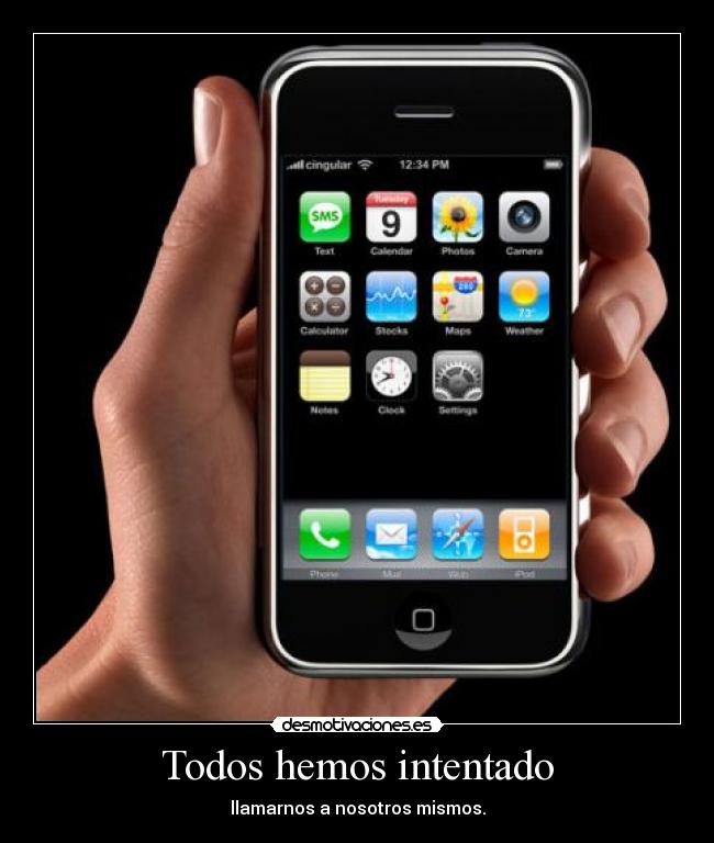 Todos hemos intentado -