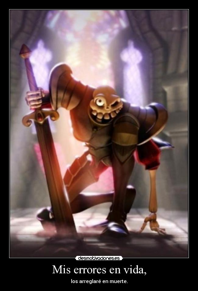 carteles vida medievil desmotivaciones