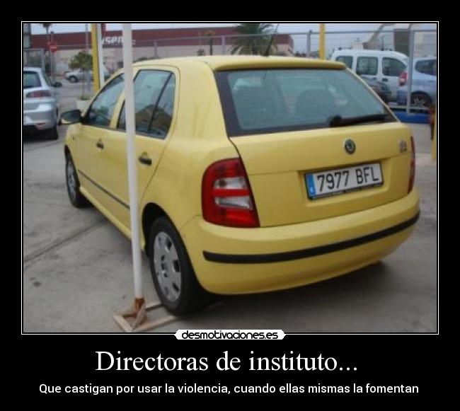 Directoras de instituto... -