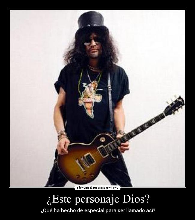 ¿Este personaje Dios? - 