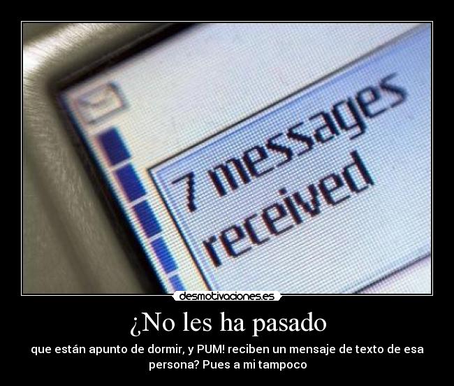 ¿No les ha pasado - 