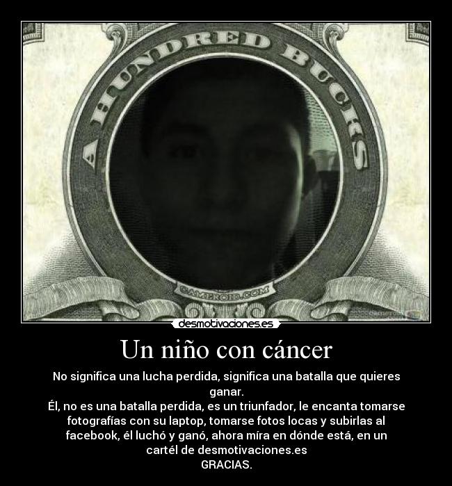 Un niño con cáncer - 
