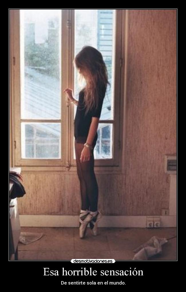 Esa horrible sensación -