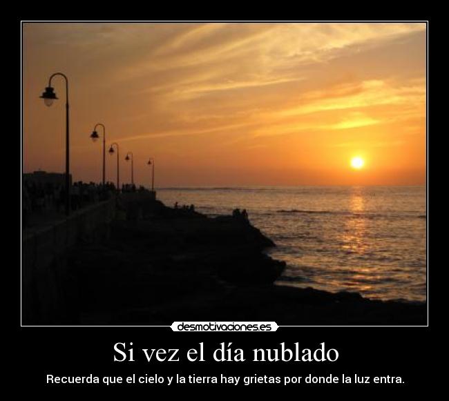 Si vez el día nublado - 