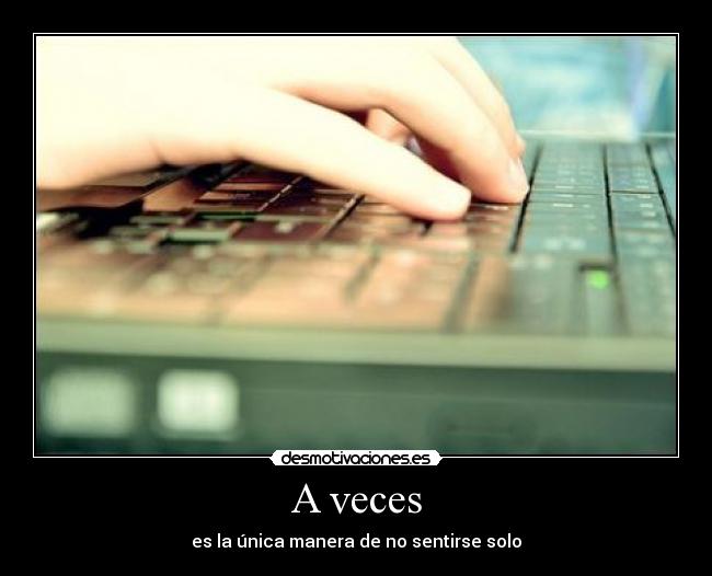 A veces -