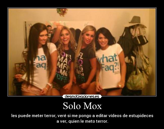 Solo Mox - 