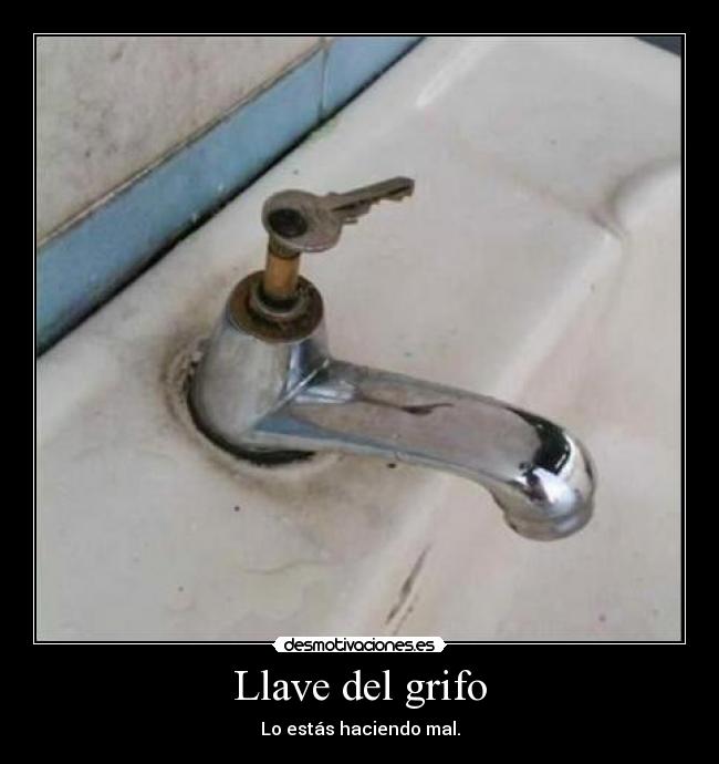 Llave del grifo -