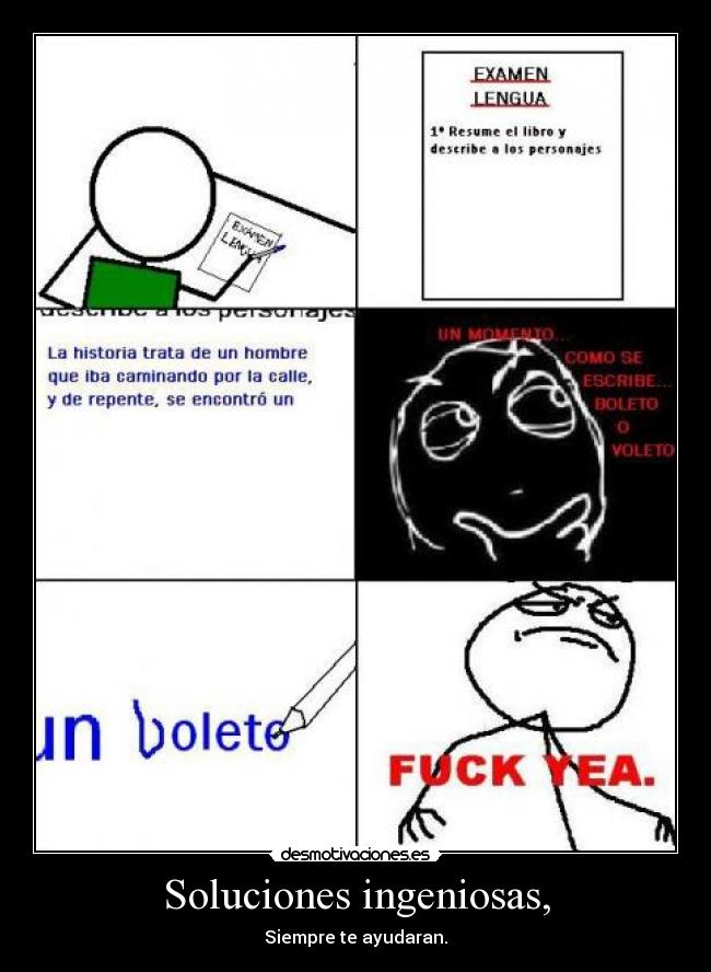 Soluciones ingeniosas, - Siempre te ayudaran.