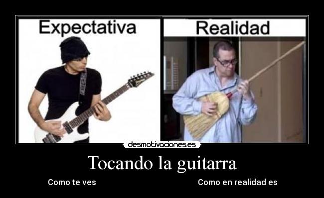 Tocando la guitarra - 