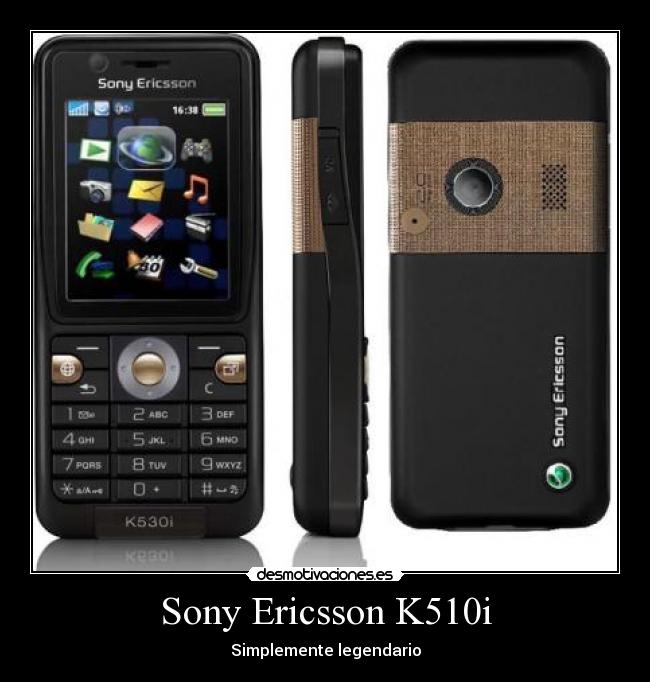 Sony Ericsson K510i - Simplemente legendario