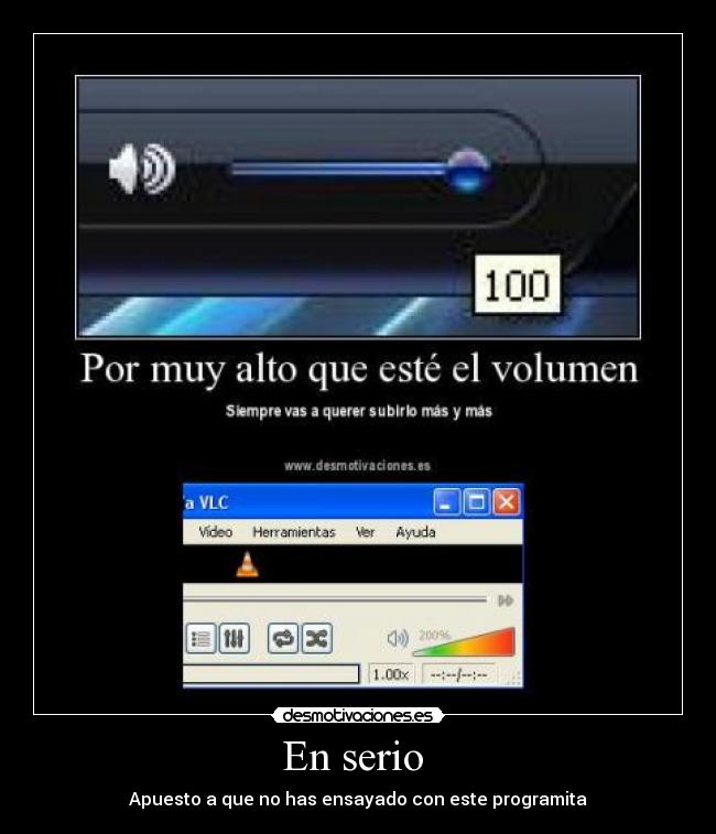 En serio - Apuesto a que no has ensayado con este programita