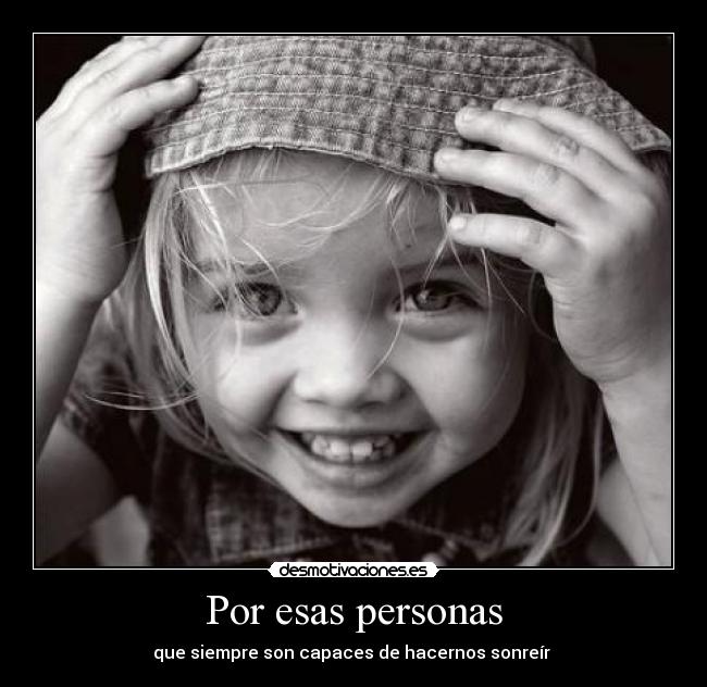 Por esas personas - 