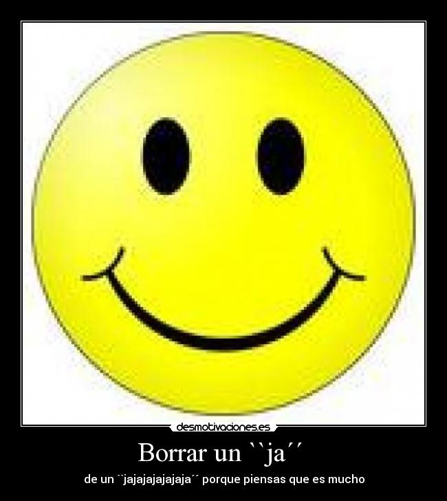 Borrar un ``ja´´  - 