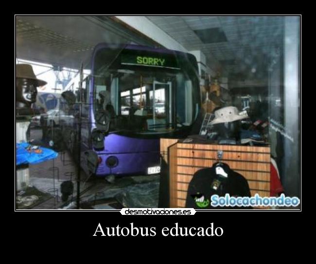 Autobus educado - 