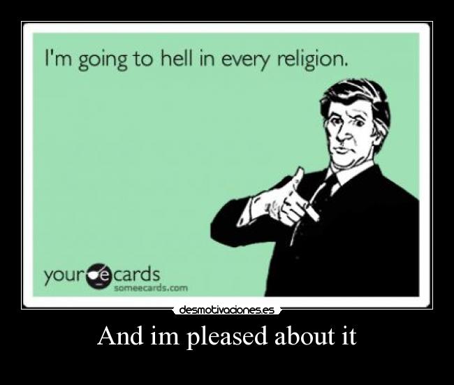 And im pleased about it -  