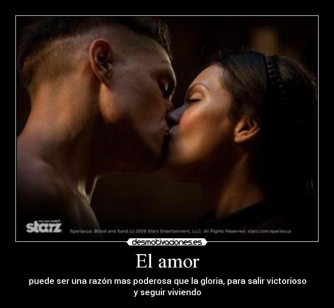 carteles amor amor gladiador crixus suda lesparecen las etiquetas desmotivaciones