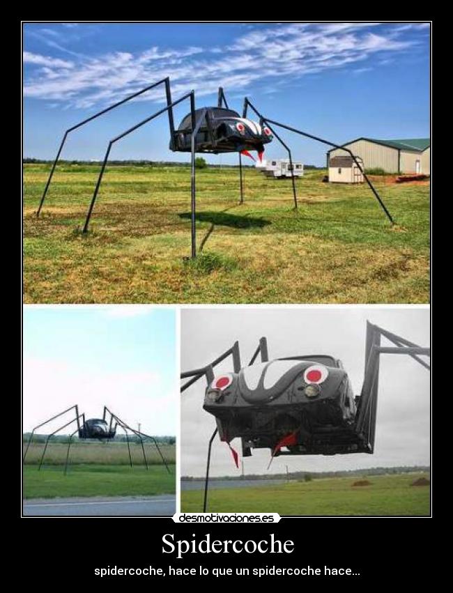Spidercoche - spidercoche, hace lo que un spidercoche hace...