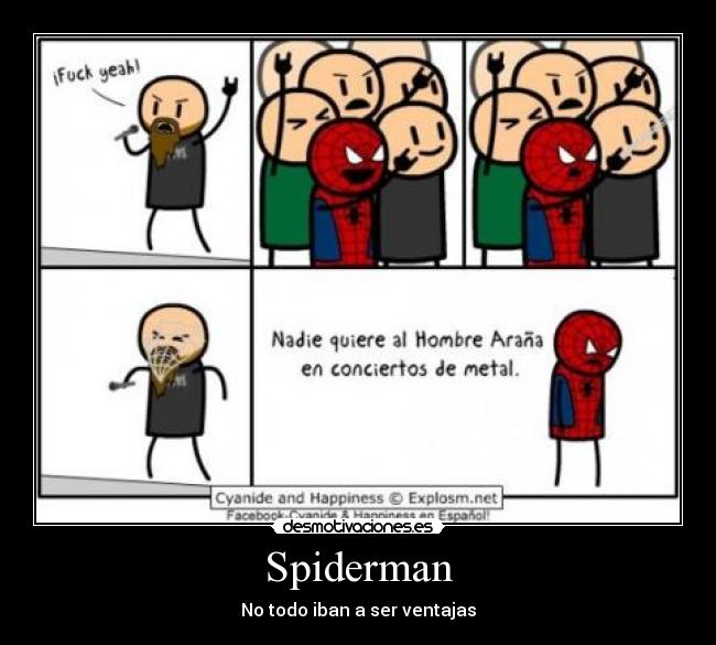 Spiderman - No todo iban a ser ventajas