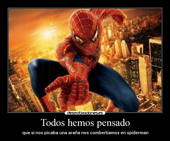 Todos hemos pensado -