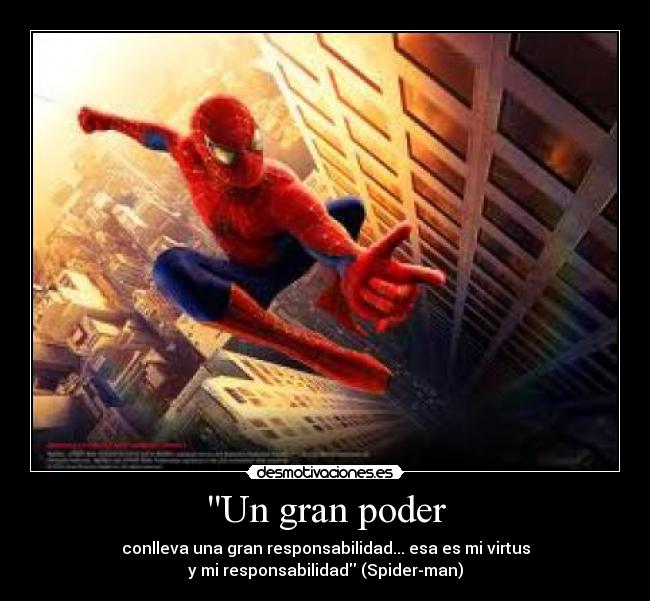 Un gran poder -