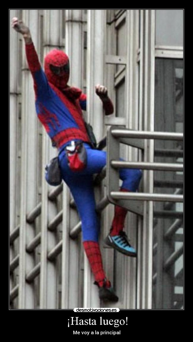 ¡Hasta luego! - Me voy a la principal