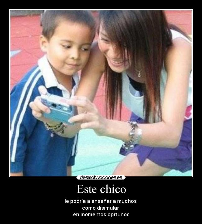Este chico -