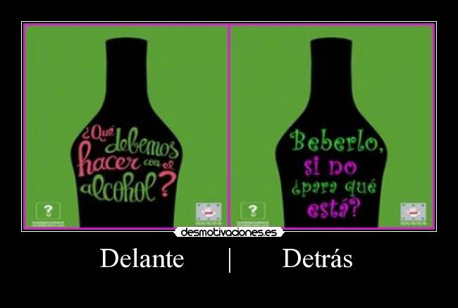 Delante | Detrás -