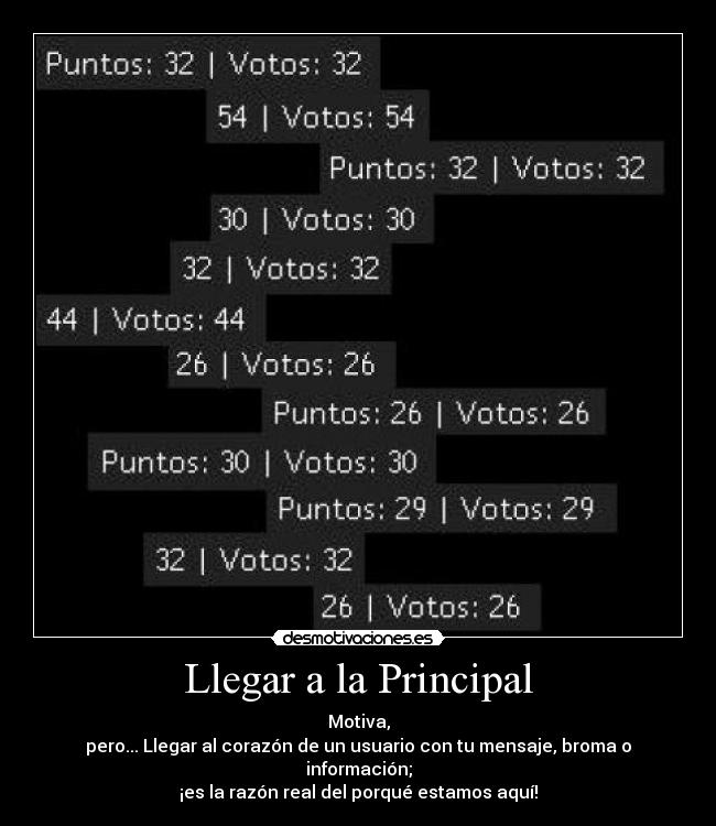 Llegar a la Principal - 