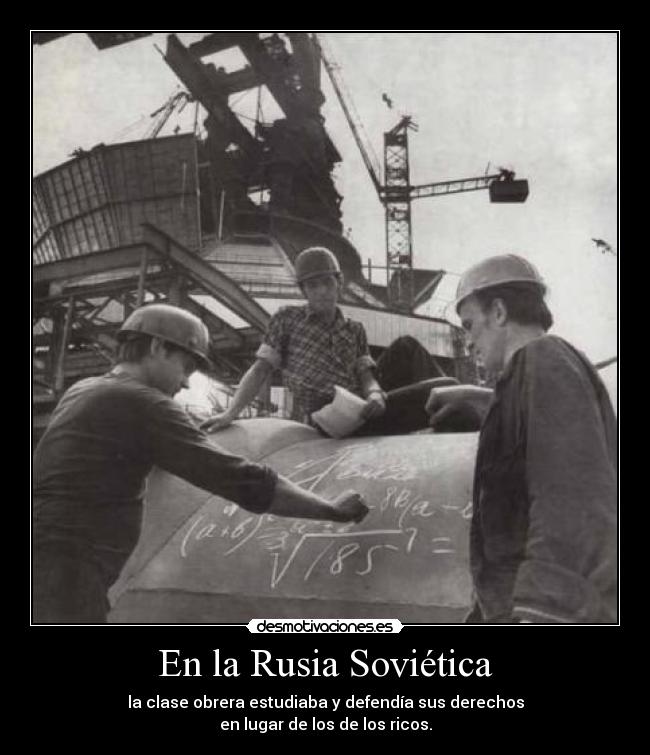 carteles derechos obrero rusia sovietica desmotivaciones
