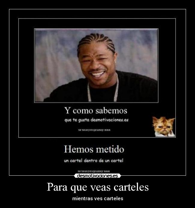 Para que veas carteles - 