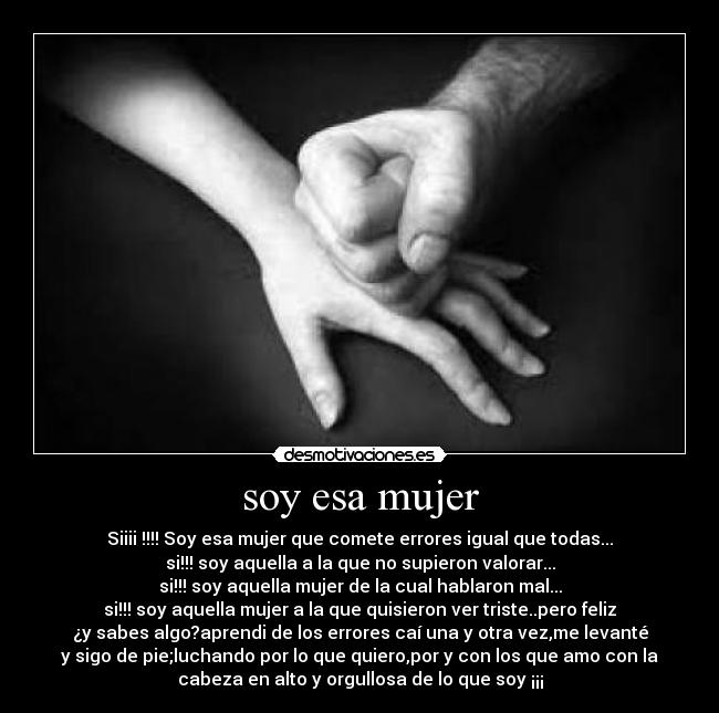 soy esa mujer -