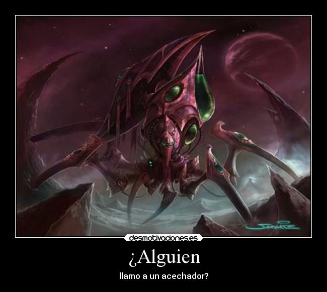 carteles protoss terran zerg starcraft void acechador videojuego desmotivaciones