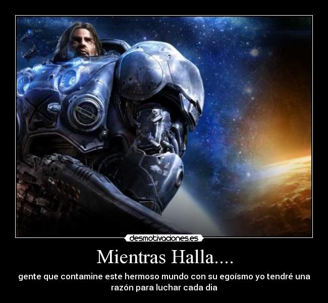 carteles starcraft terran marine motivo razon mundo humor desmotivaciones