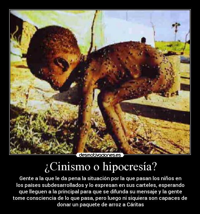 ¿Cinismo o hipocresía? -