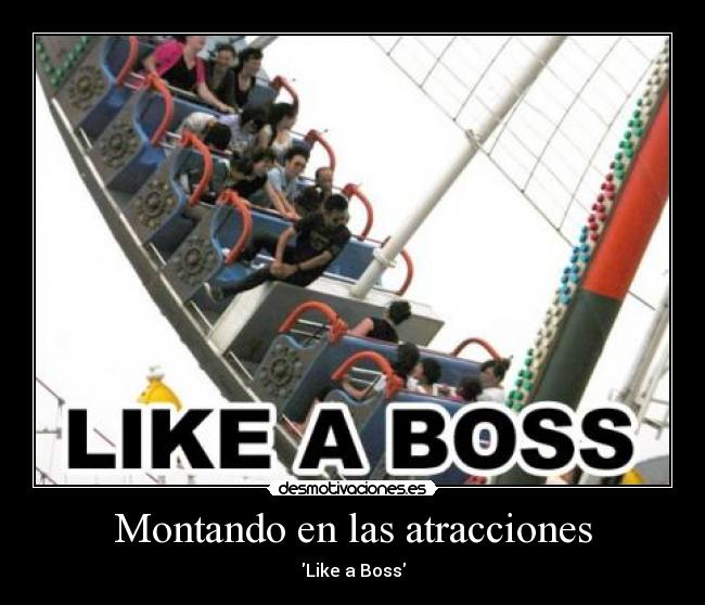 Montando en las atracciones - 