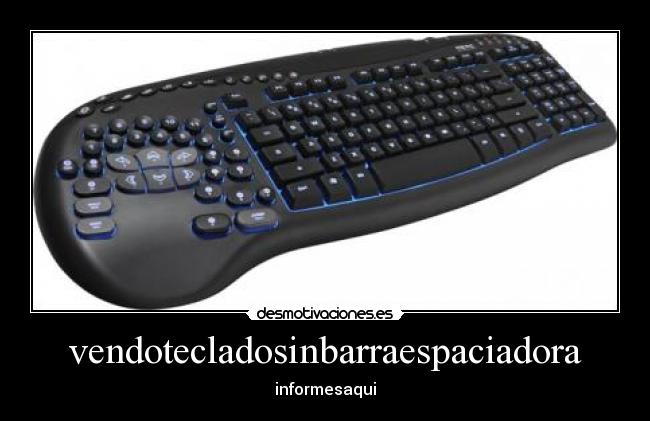 vendotecladosinbarraespaciadora -