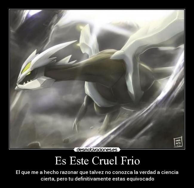 Es Este Cruel Frio - 