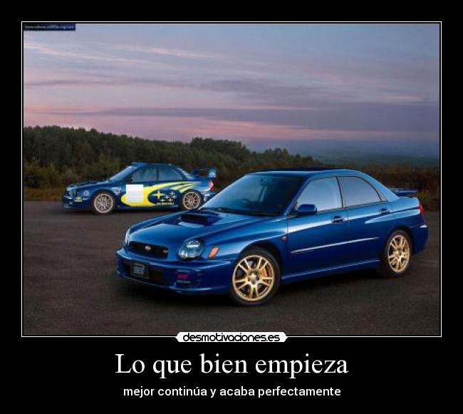 carteles subaru impreza wrc rallies crear escuela gran futuro desmotivaciones