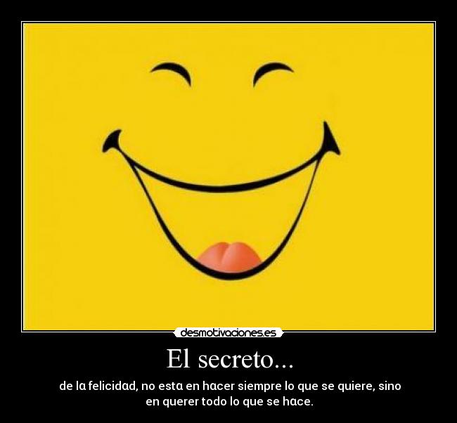 El secreto... - 