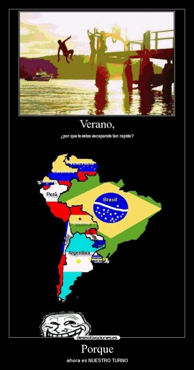 Porque - ahora es NUESTRO TURNO