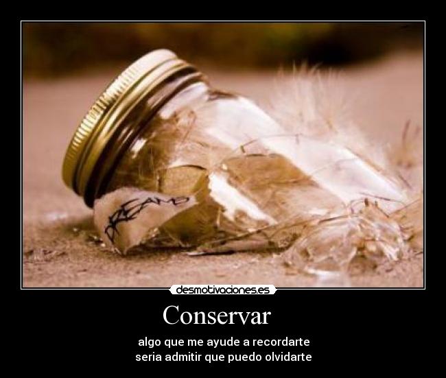 Conservar -