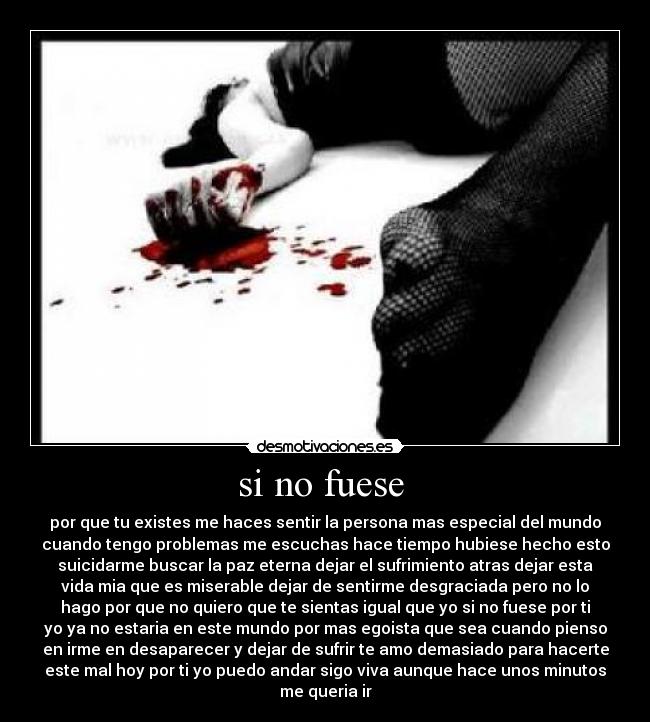 si no fuese  - 