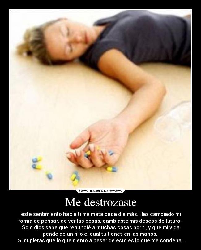 Me destrozaste - 
