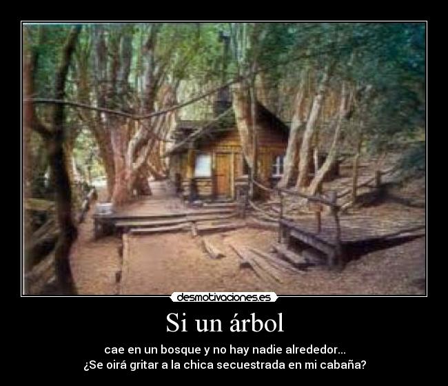 Si un árbol -