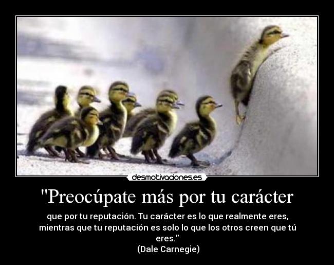 carteles caracter caracter fuerza desmotivaciones