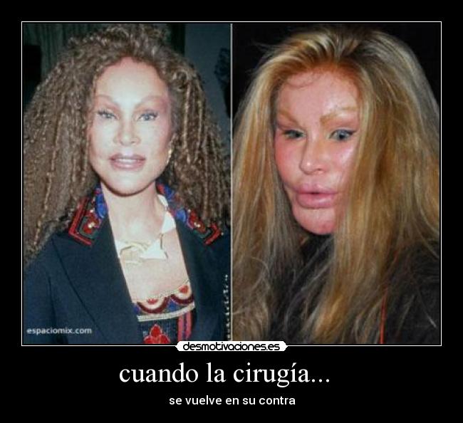 cuando la cirugía... -