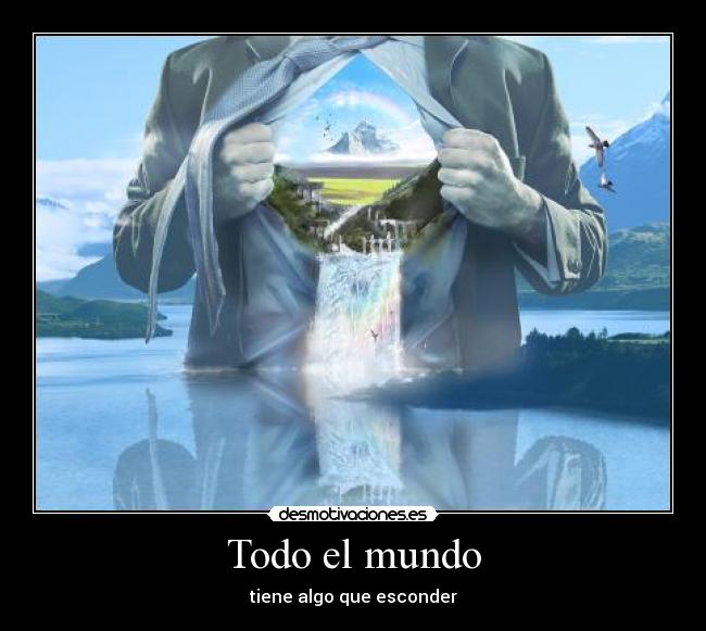carteles mundo dexter esconder algo mundo faure surrealismo desmotivaciones
